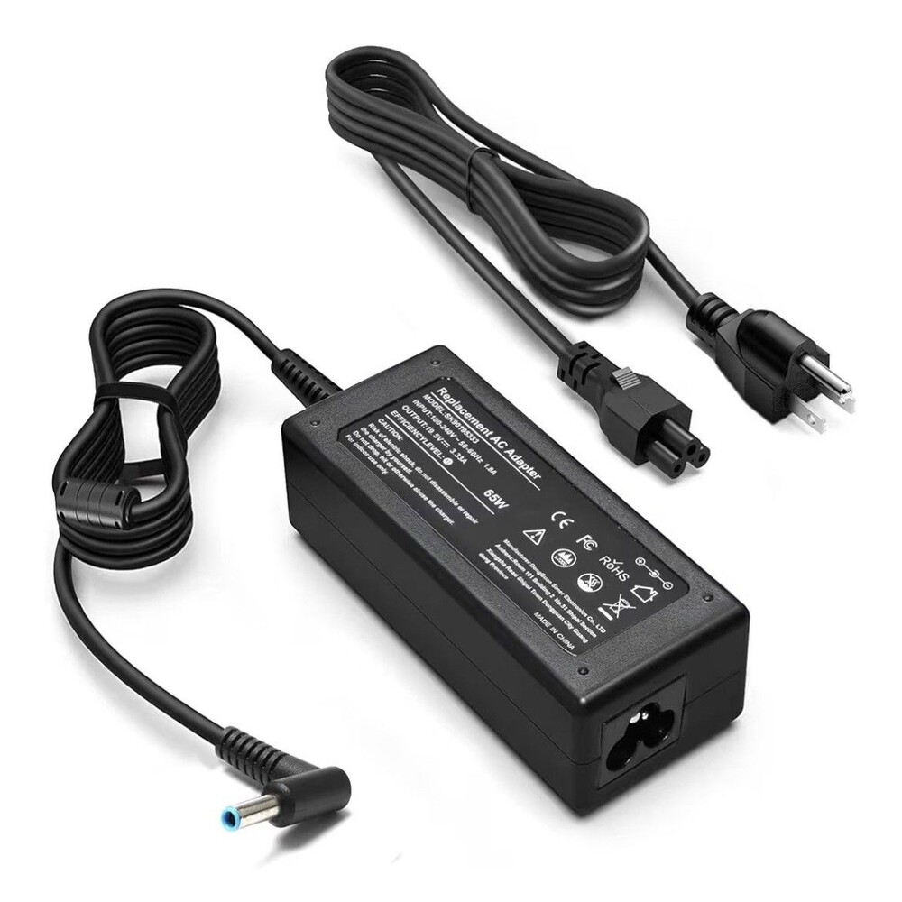 Replacement 65W 19.5V Laptop Charger AC Adapter for HP Pavilion 14, 15 Series